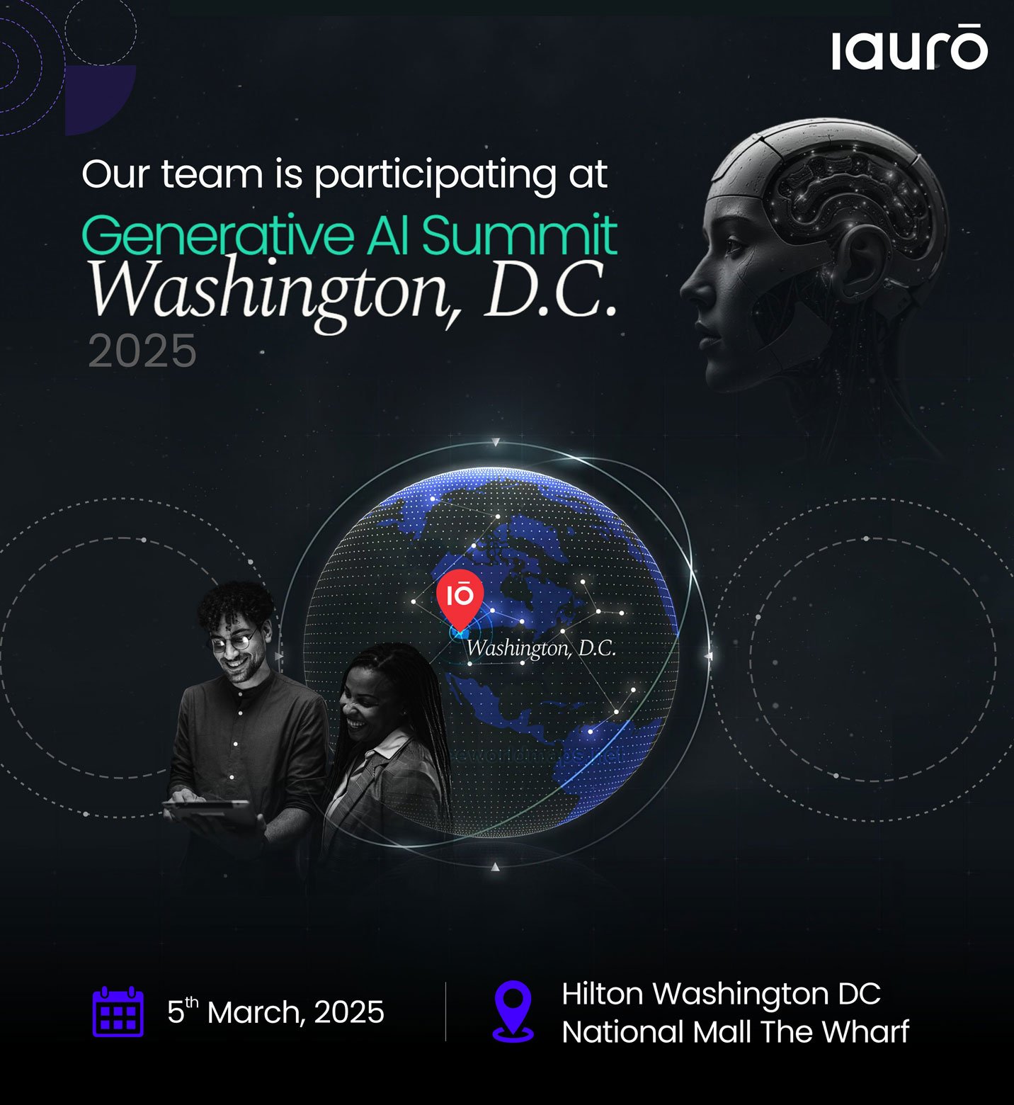 iauro at Gen AI summit Washington, D.C.